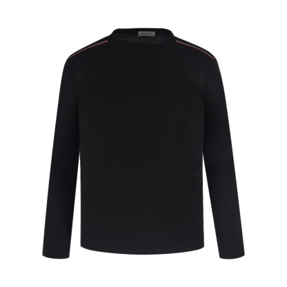 Moncler 蒙口拼色肩針織毛衣