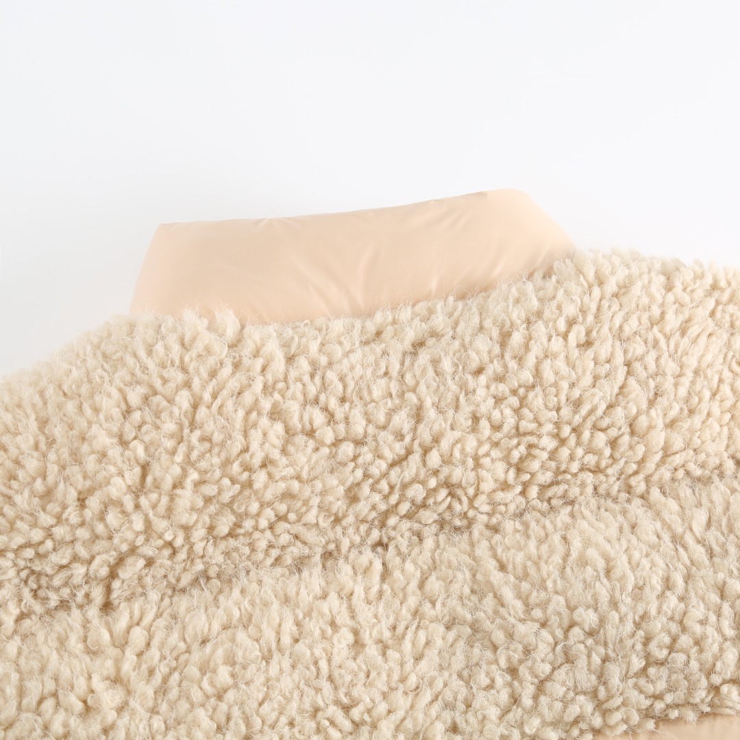 MONCLER 泰迪絨羽絨馬甲