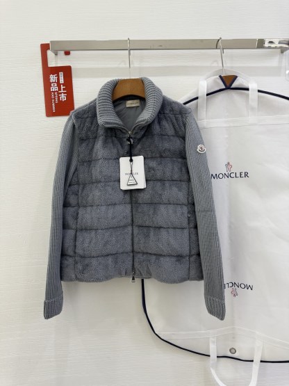 Moncler 盟可來 女士 Teddy 泰迪絨拉鍊開衫