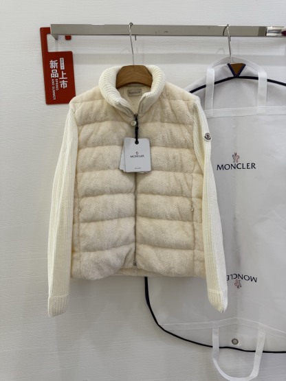 Moncler 盟可來 女士 Teddy 泰迪絨拉鍊開衫