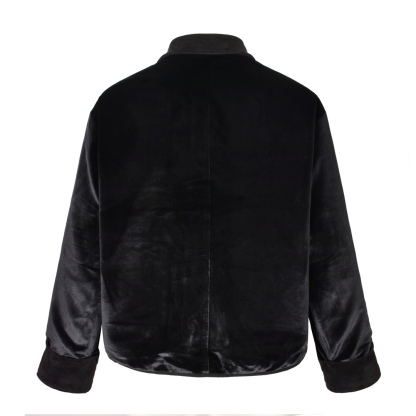 Miu Miu 24 秋冬系列丝绒拼接夹克外套