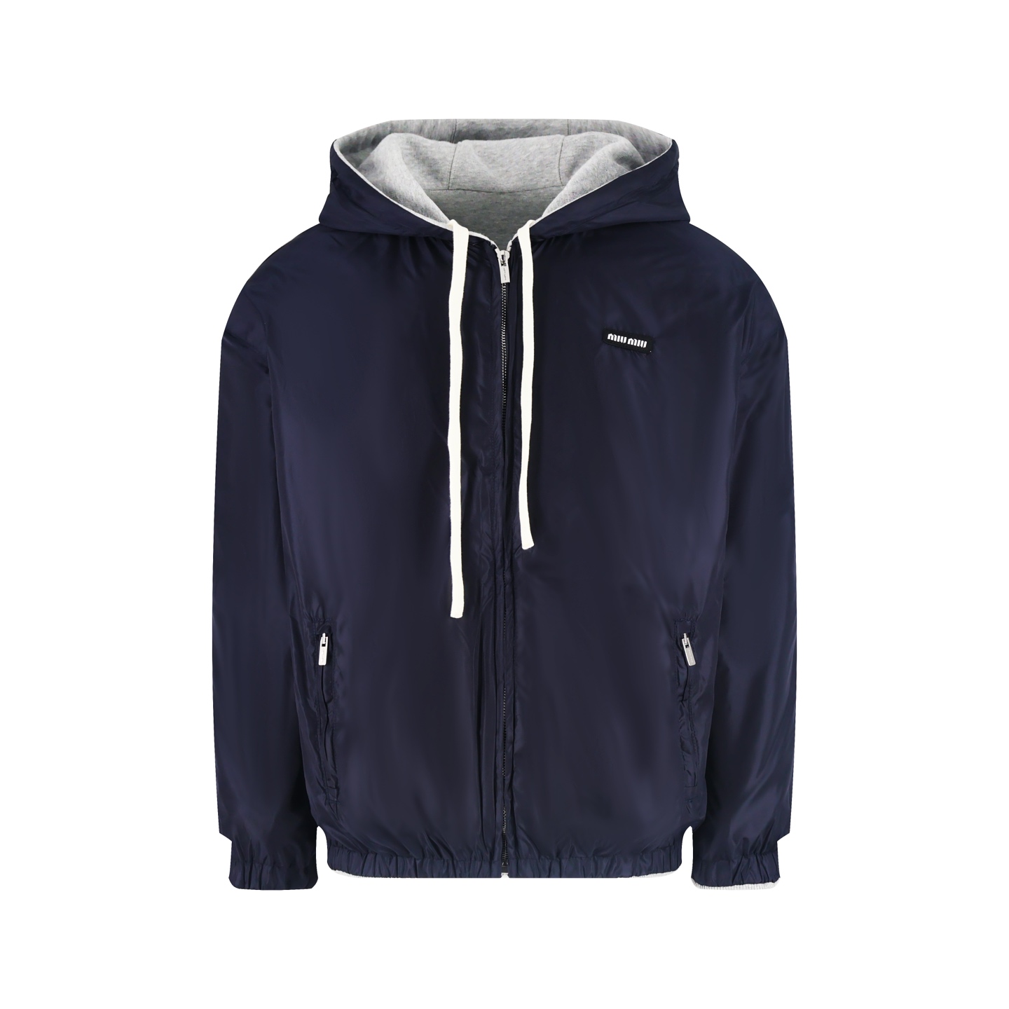 Miu Miu 25 秋冬系列双面穿连帽拉链外套