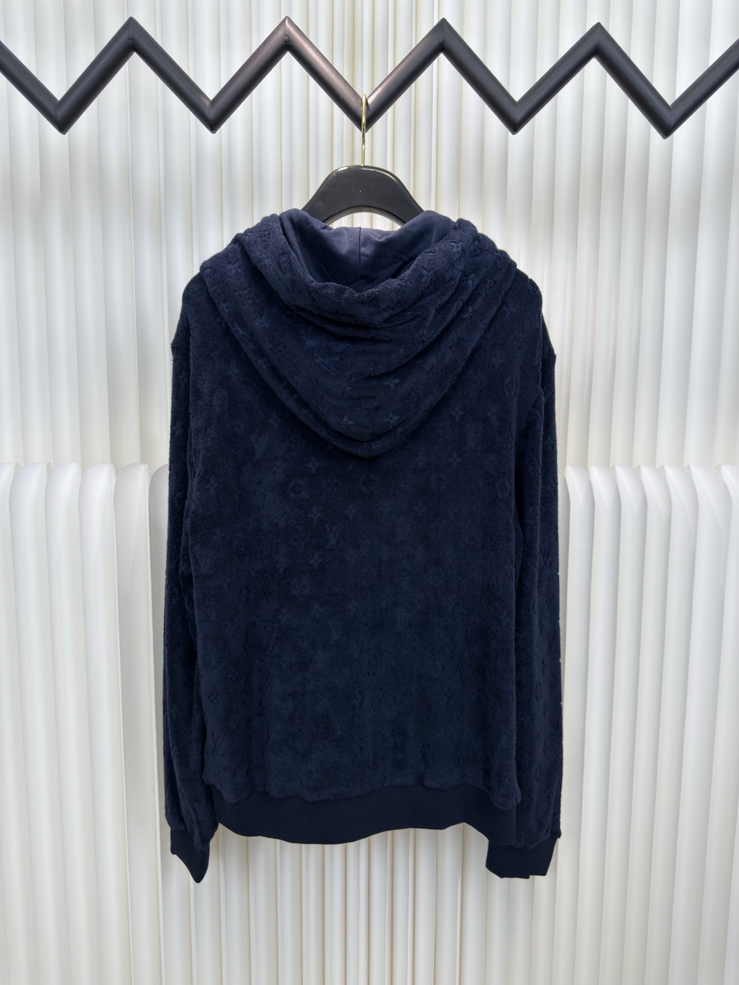 LV 毛圈拉鍊連帽衛衣