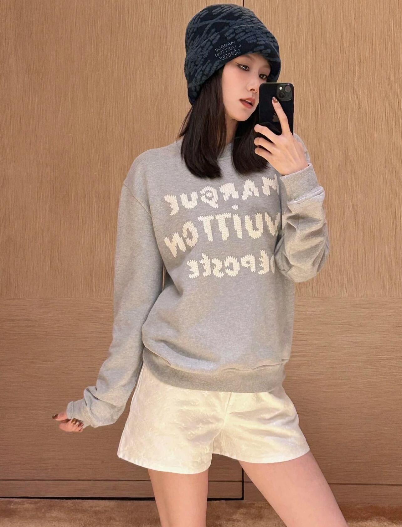 LOUIS VUITTON 字母刺繡 Nigo 系列衛衣