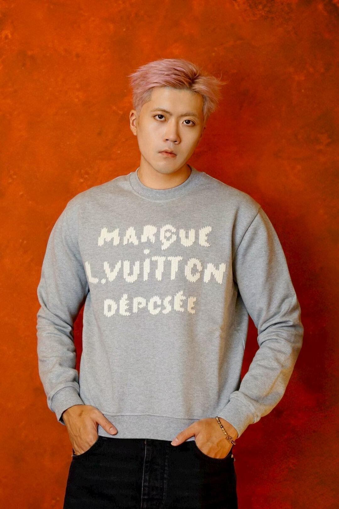 LOUIS VUITTON 字母刺繡 Nigo 系列衛衣