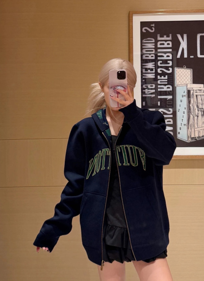 路易威登（LV）老花双面毛织外套