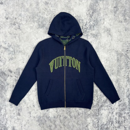 路易威登（LV）老花双面毛织外套