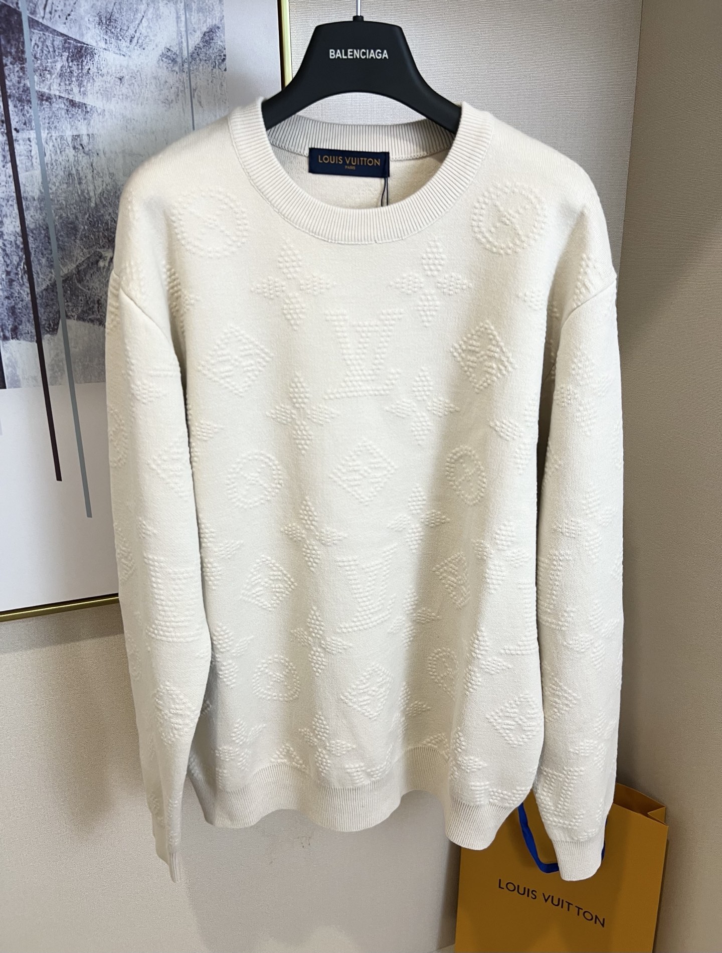 LV 25 立體浮雕針織毛衣