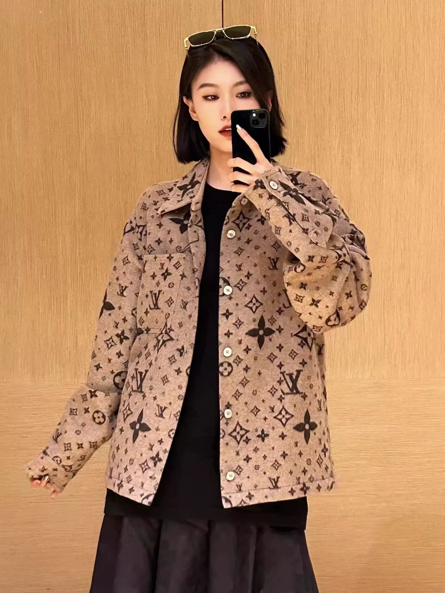 LV 24 秋冬繁星羊毛夾克外套