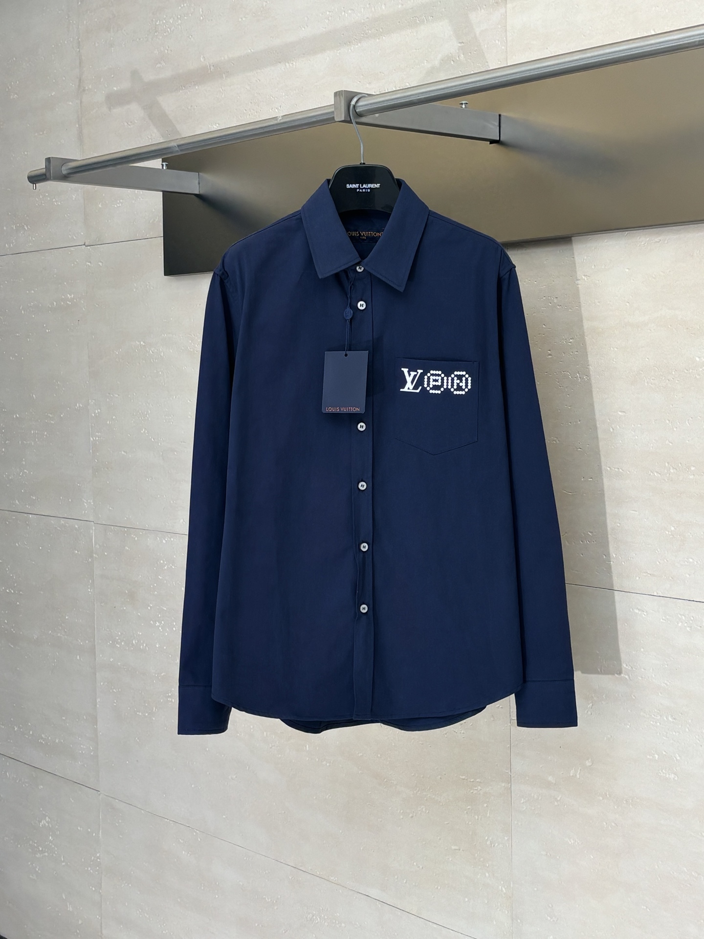 LV / 路易 25 秋冬新款 人像印花 Nigo 聯名長袖襯衫