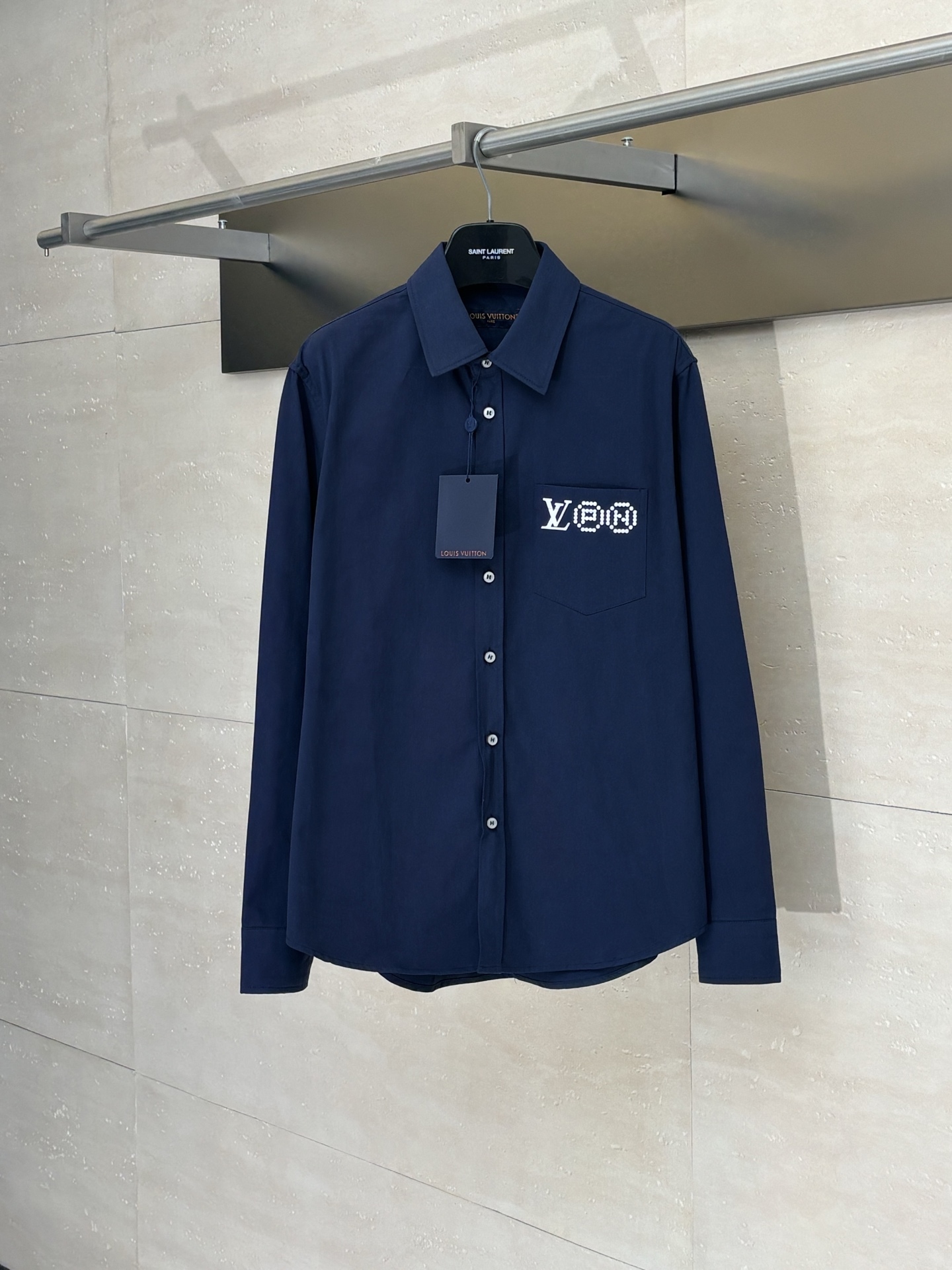 LV / 路易 25 秋冬新款 人像印花 Nigo 聯名長袖襯衫