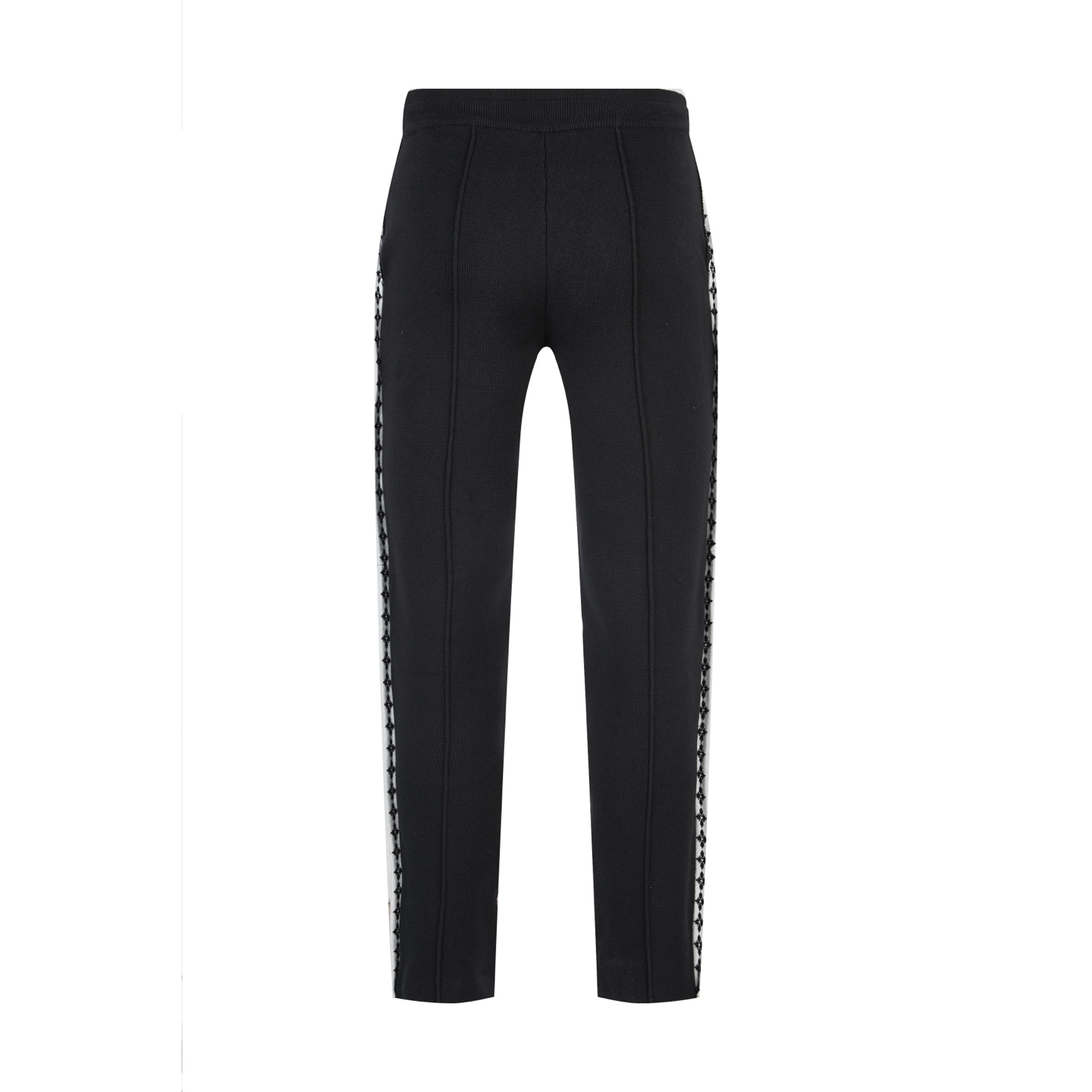 LOUIS VUITTON 學院風針織刺繡西褲