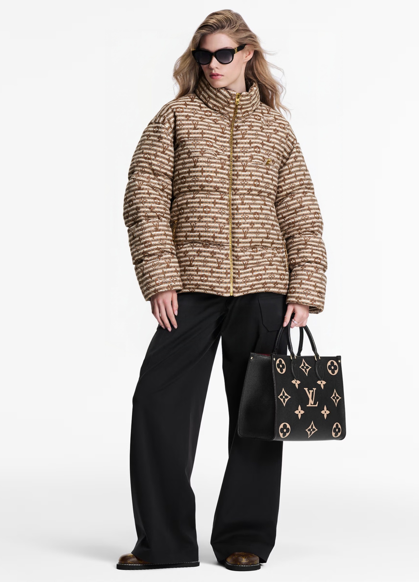 LV 頂級版本羽絨服 2025 最新款時尚設計師款羽絨外套