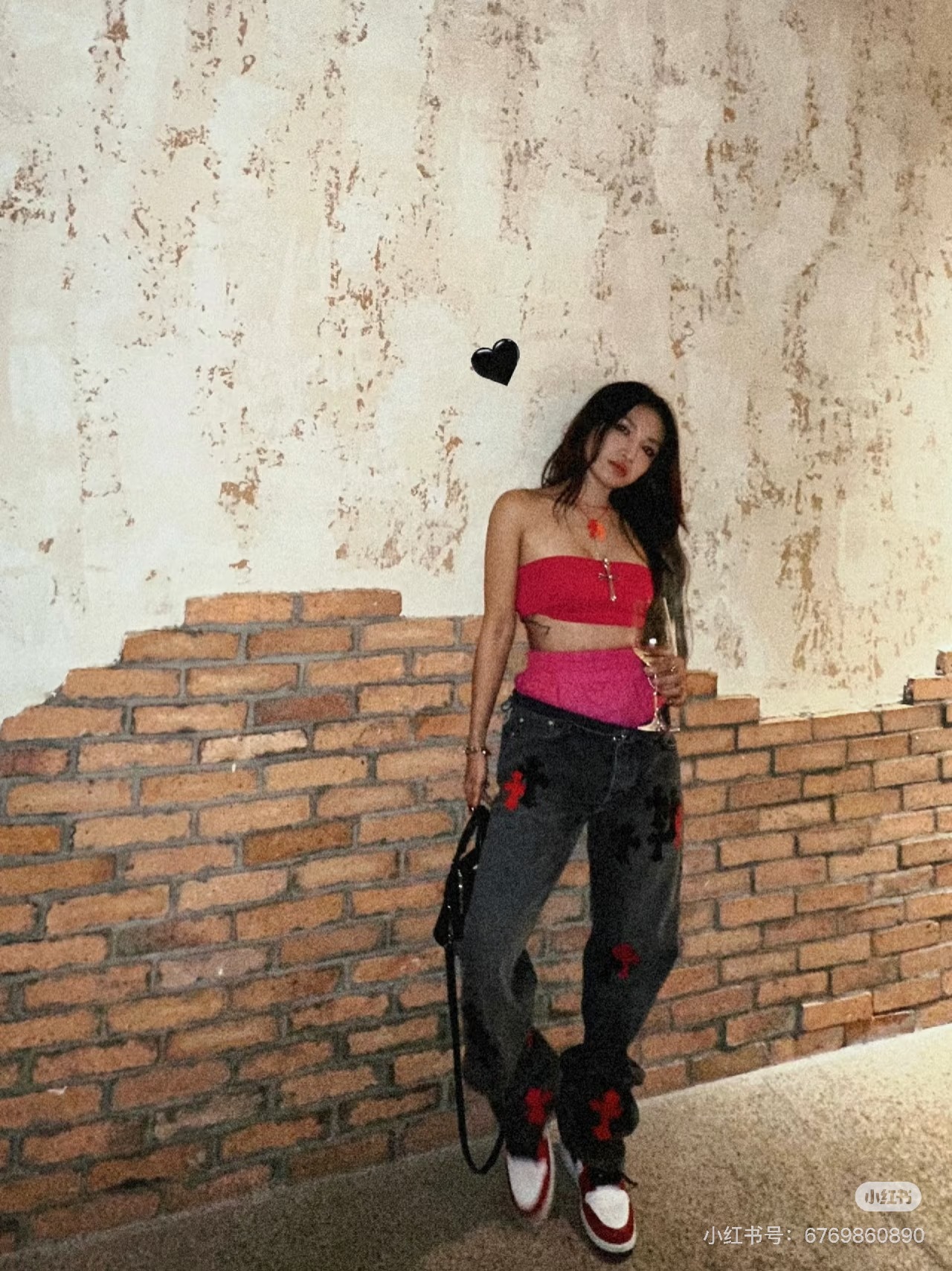 克羅心 限定系列 新款城市限定牛仔褲