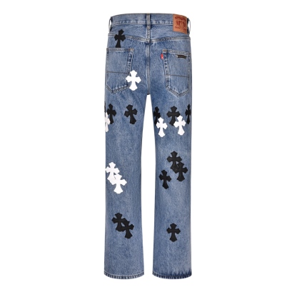 克羅心 25SS 夏季新款牛仔褲