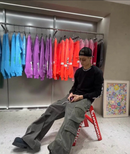 克羅心 Chrome Hearts 梵文領口長袖