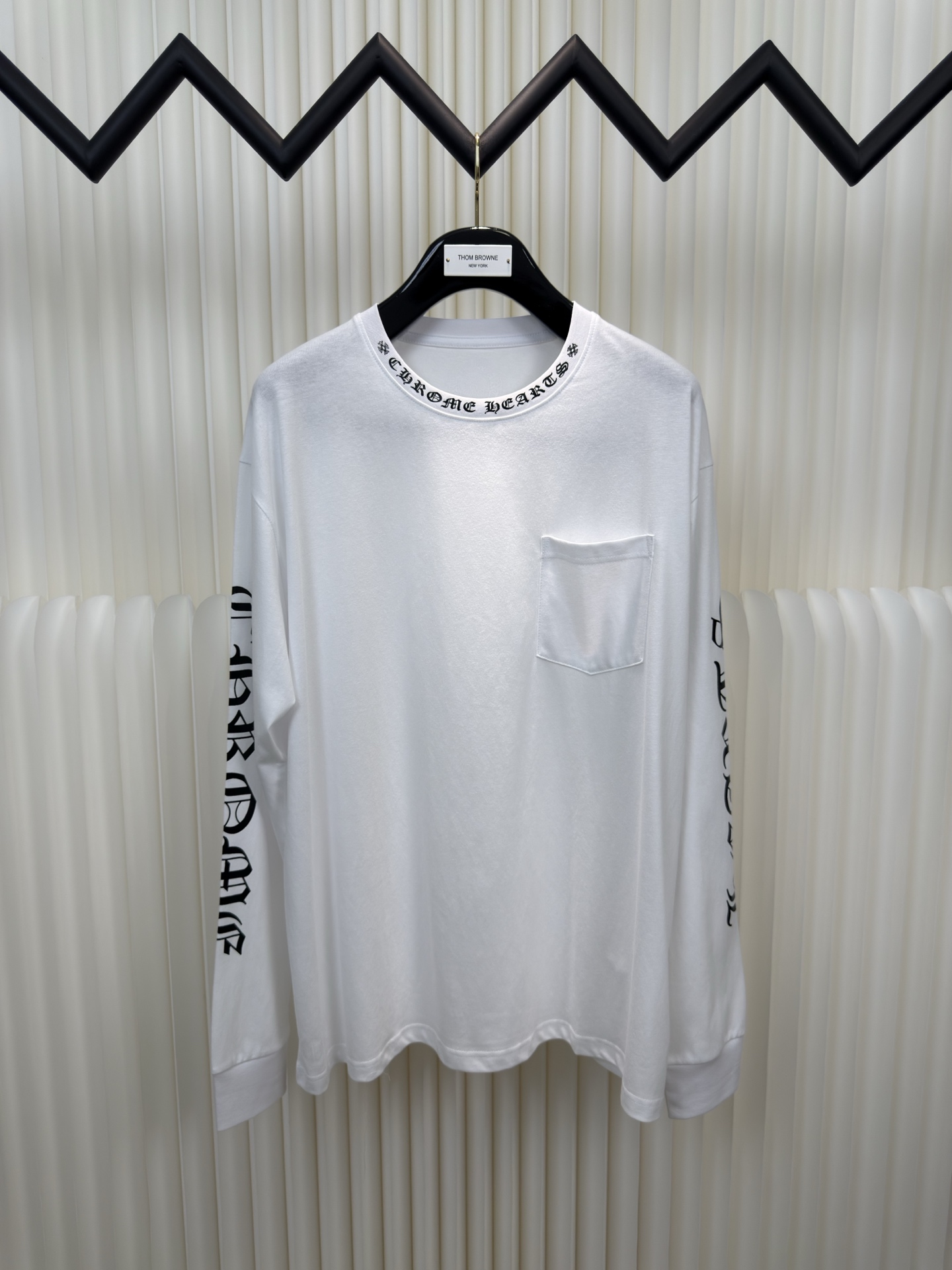 克羅心 Chrome Hearts 梵文領口長袖