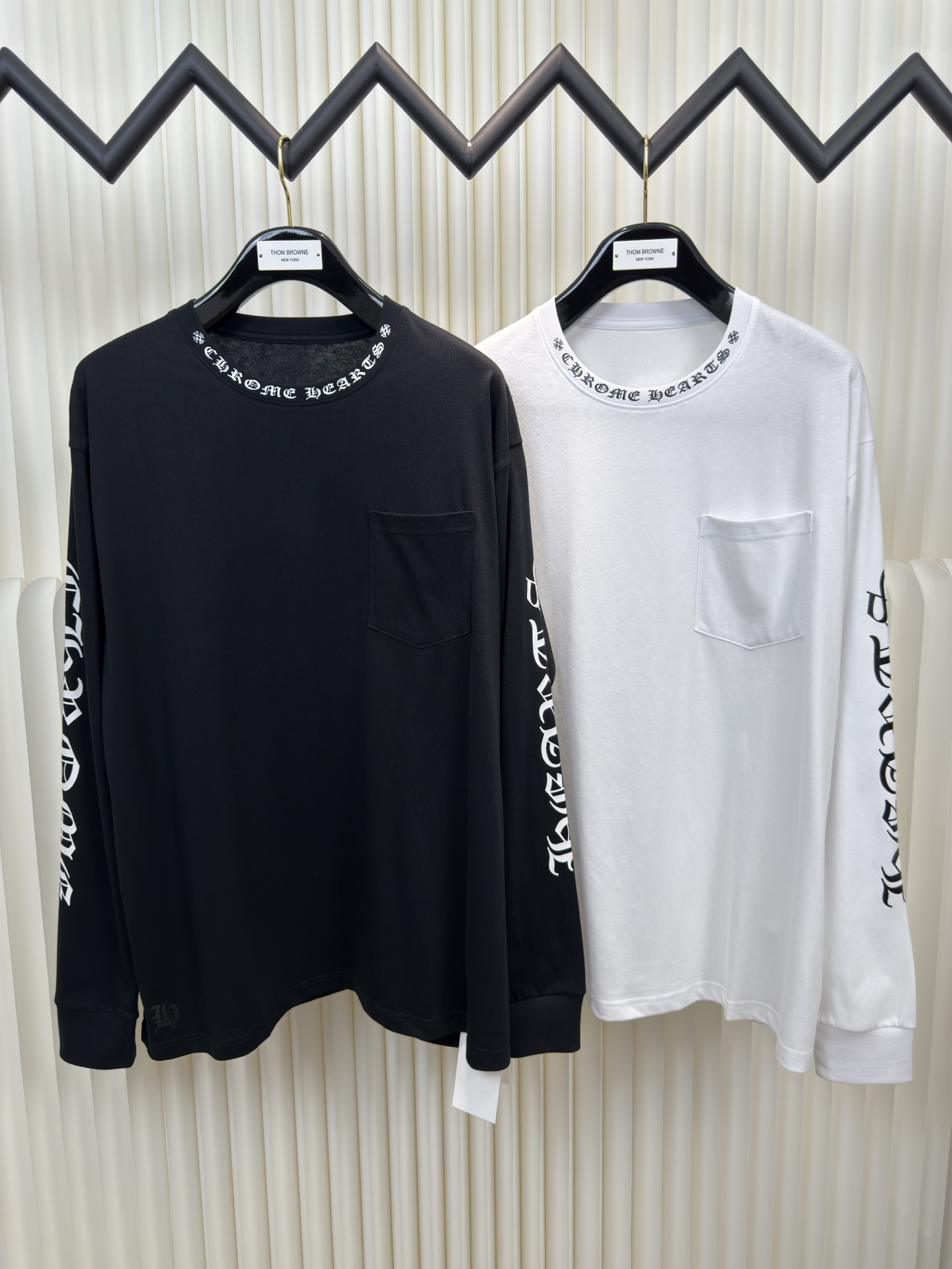 克羅心 Chrome Hearts 梵文領口長袖