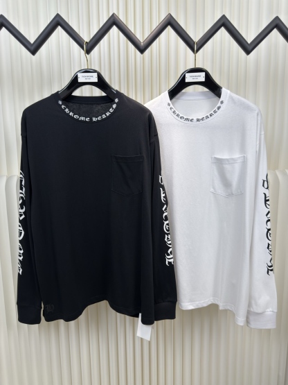 克羅心 Chrome Hearts 梵文領口長袖