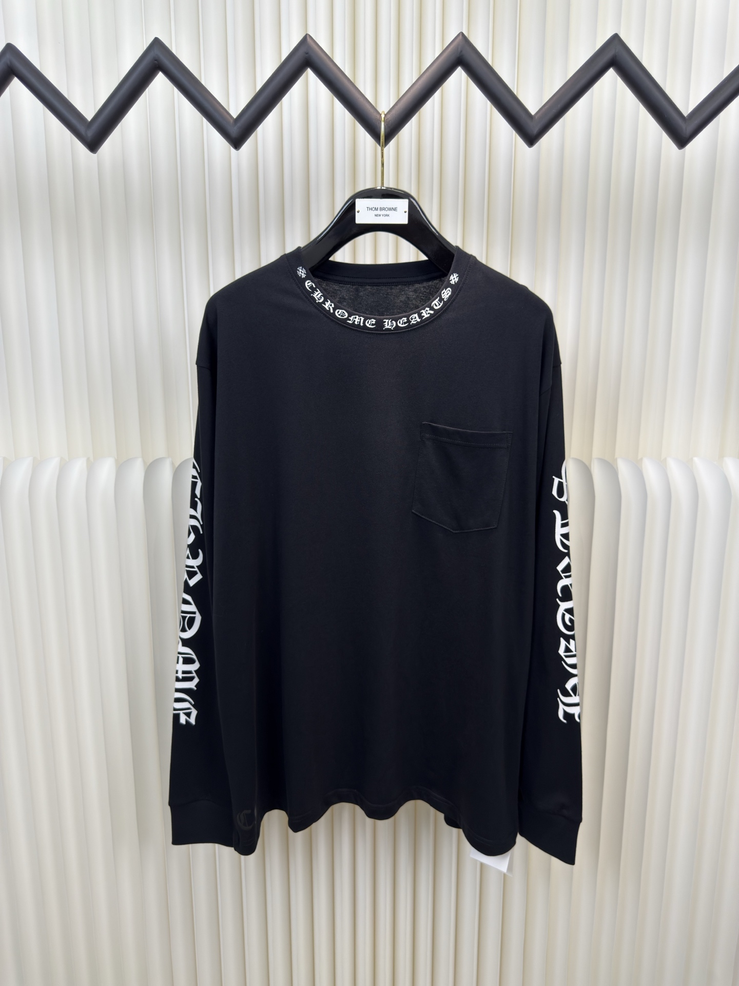 克羅心 Chrome Hearts 梵文領口長袖