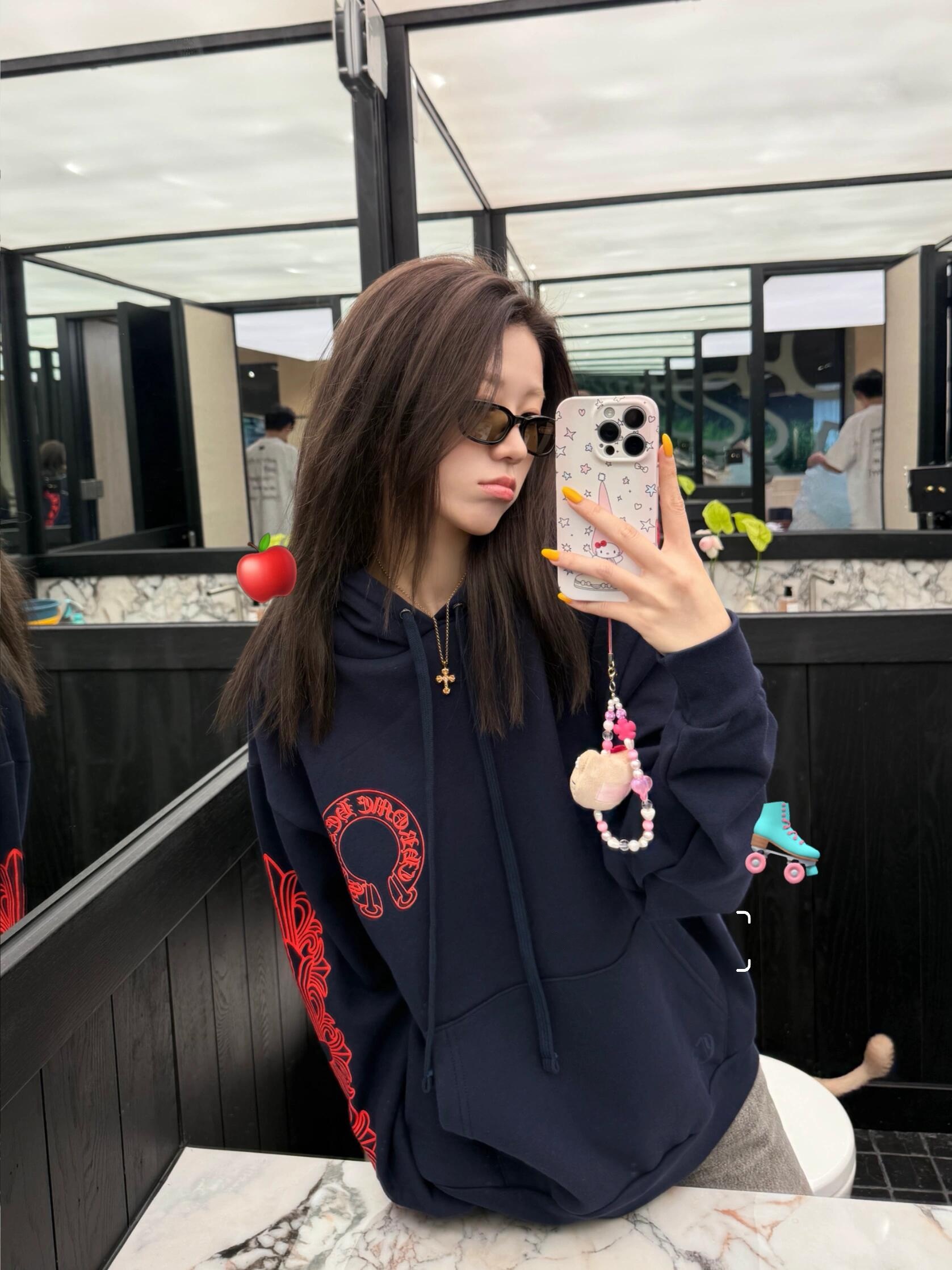 Chrome Hearts 馬蹄花連帽衛衣