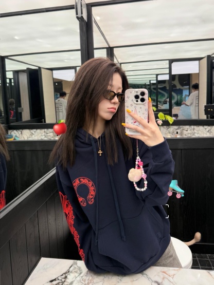 Chrome Hearts 馬蹄花連帽衛衣