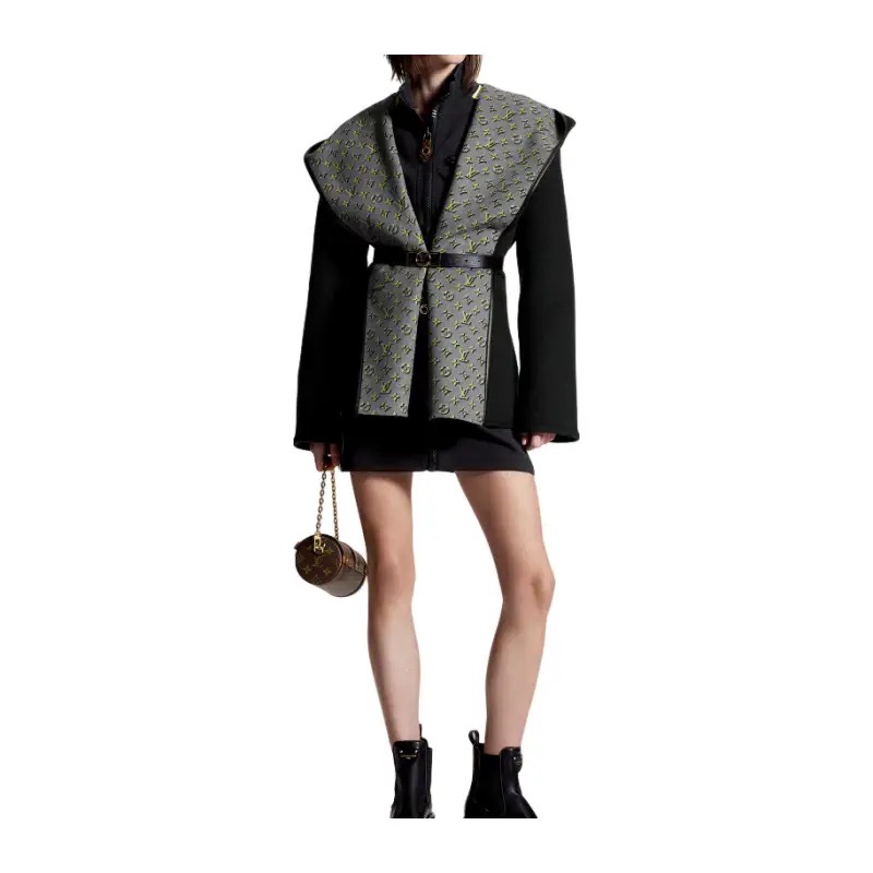 LV 雙影雙排扣短款大衣（短款）