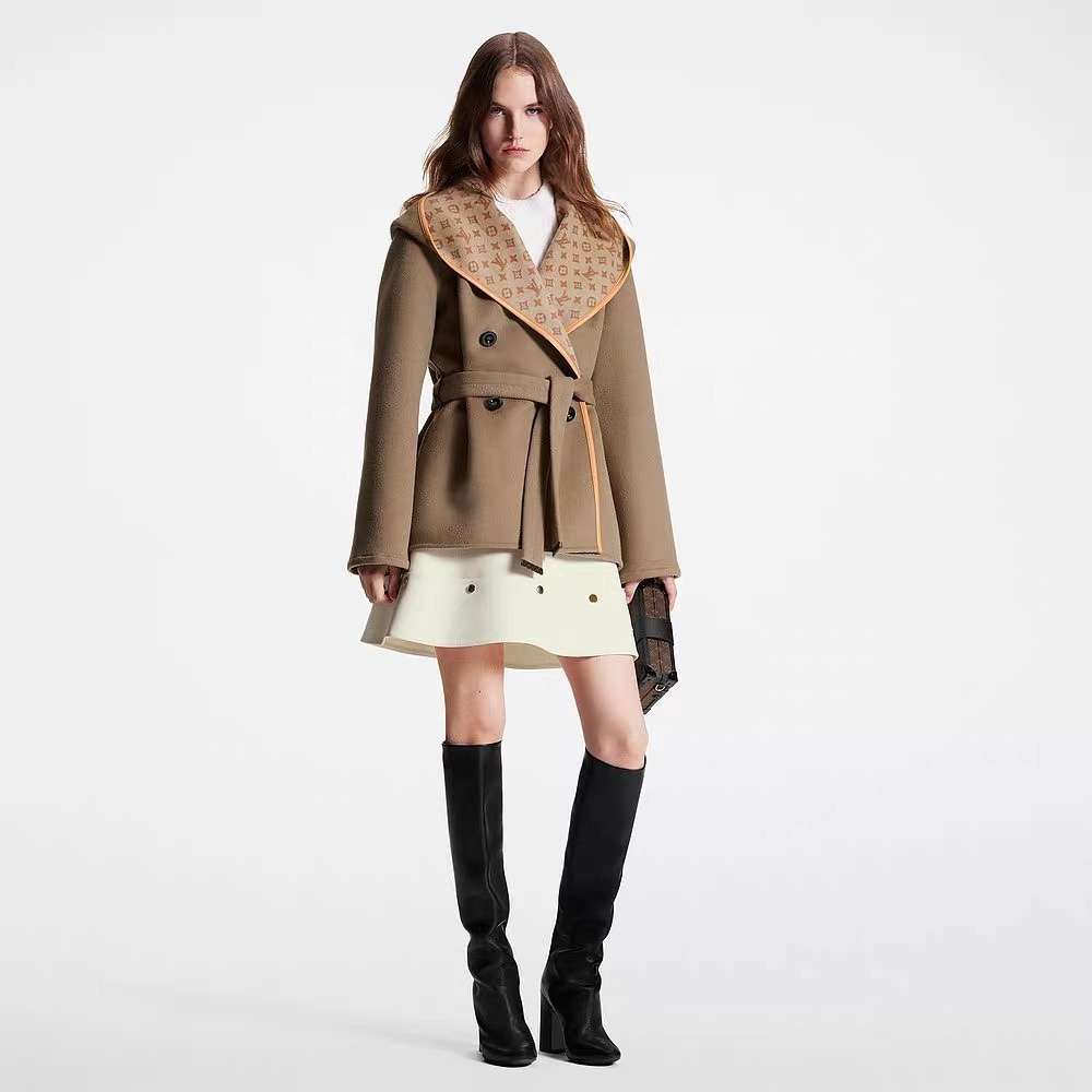 LV 雙影雙排扣短款大衣（短款）