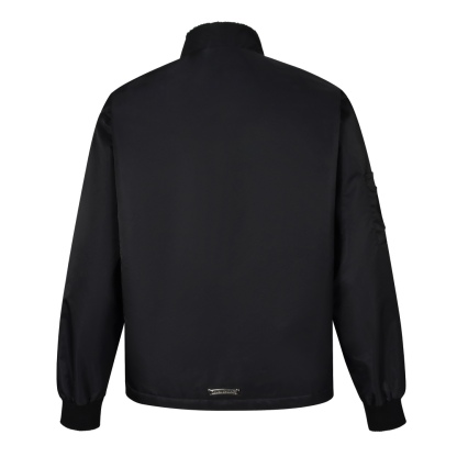 CH 24FW 黑白拼色紅標棉服外套