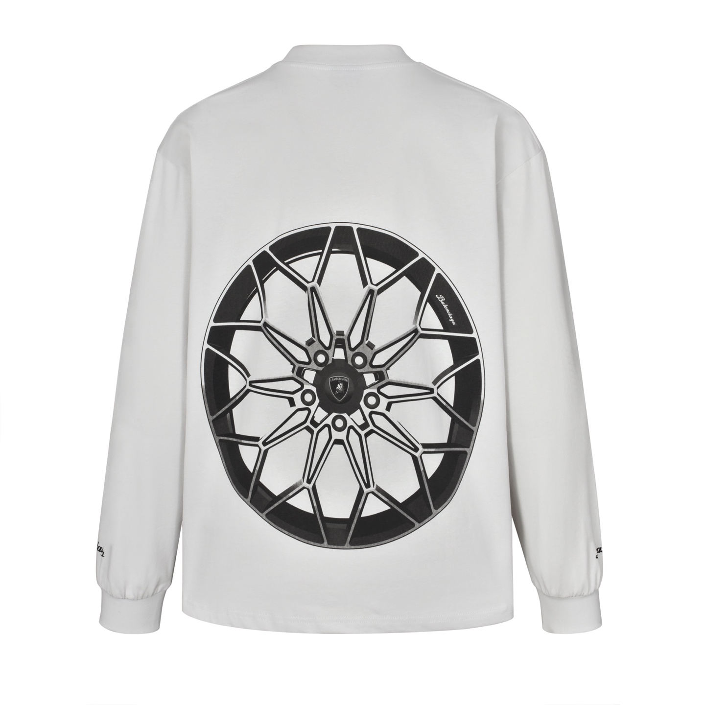 BLCG 25SS 藍寶堅尼賽車長袖（黑，白）