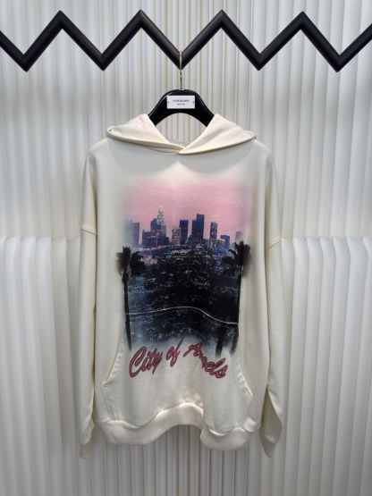 BLCG 巴黎世家 洛杉磯夜景帽衫