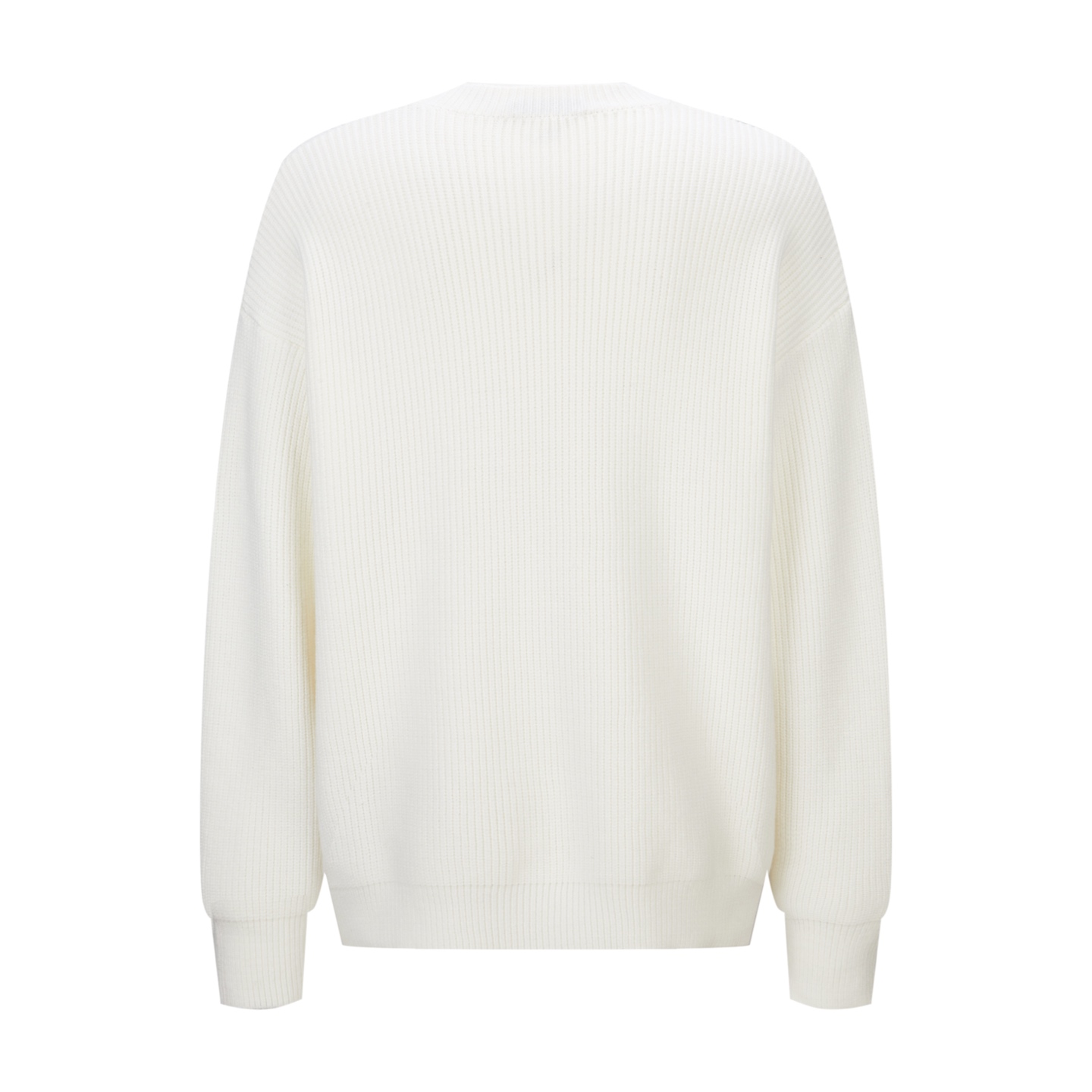 BLCG 巴黎袖臂徽標圓領毛衣