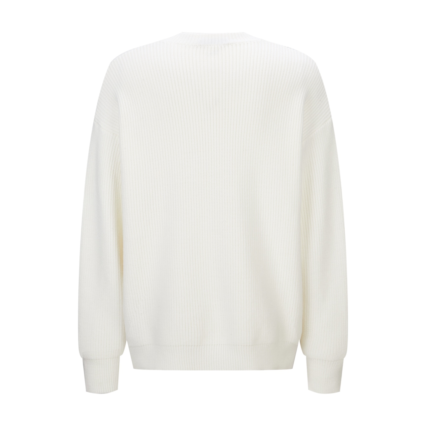 BLCG 巴黎袖臂徽標圓領毛衣