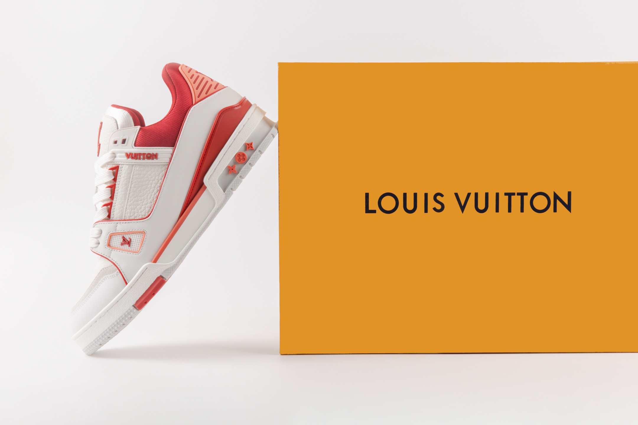 LOUIS VUITTON Trainer 荔枝紋系列 男女同款