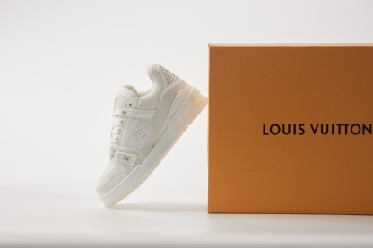 LOUIS VUITTON Trainer 荔枝紋系列 男女同款