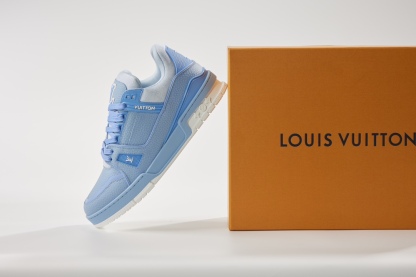 LOUIS VUITTON Trainer 荔枝紋系列 男女同款