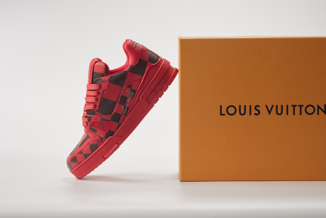 LV TRAINER 棋盤格系列 男女同款