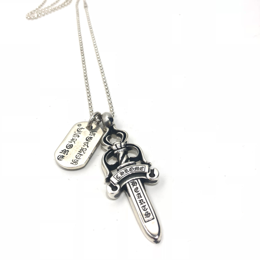 Chrome hearts CH 克羅心 寶劍名牌項鍊