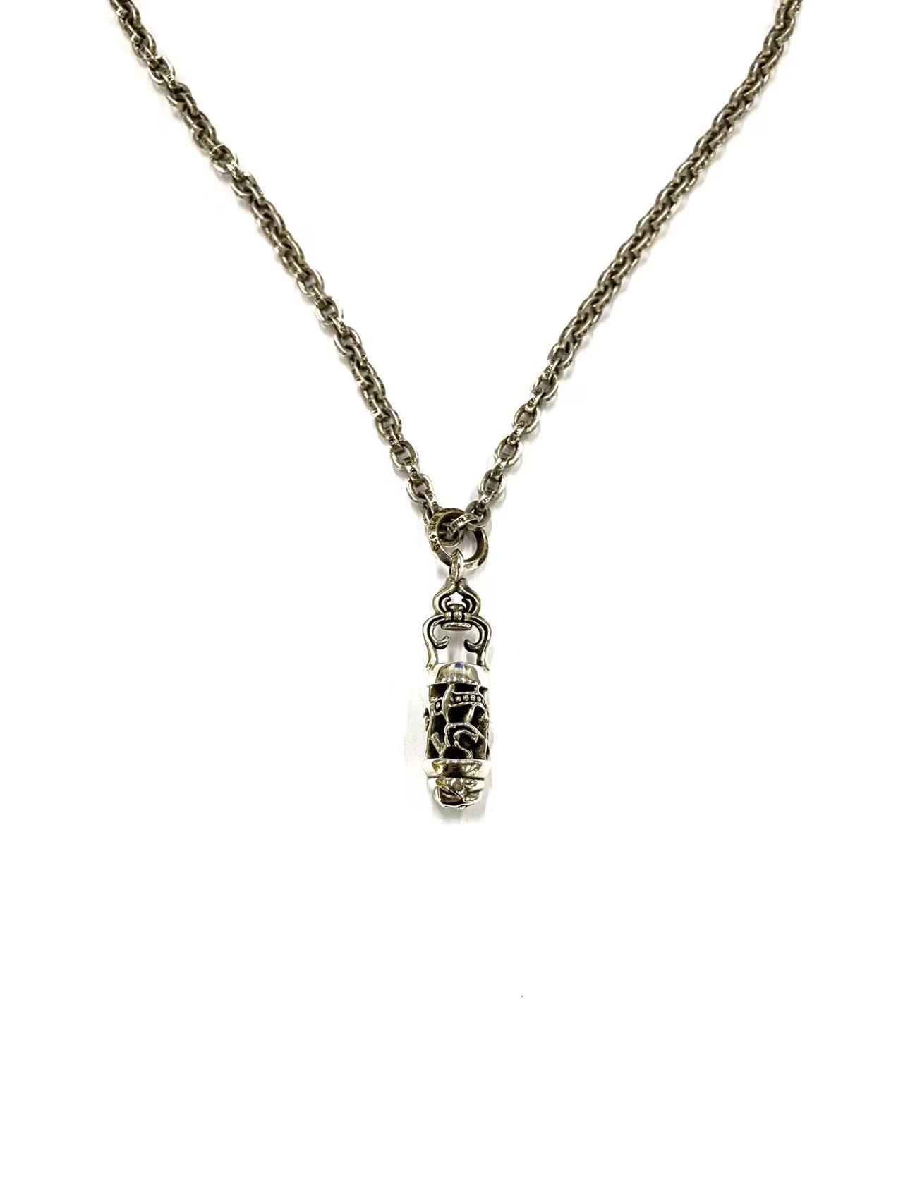 Chrome Hearts（克羅心）龍紋珠吊咀克羅心項鍊