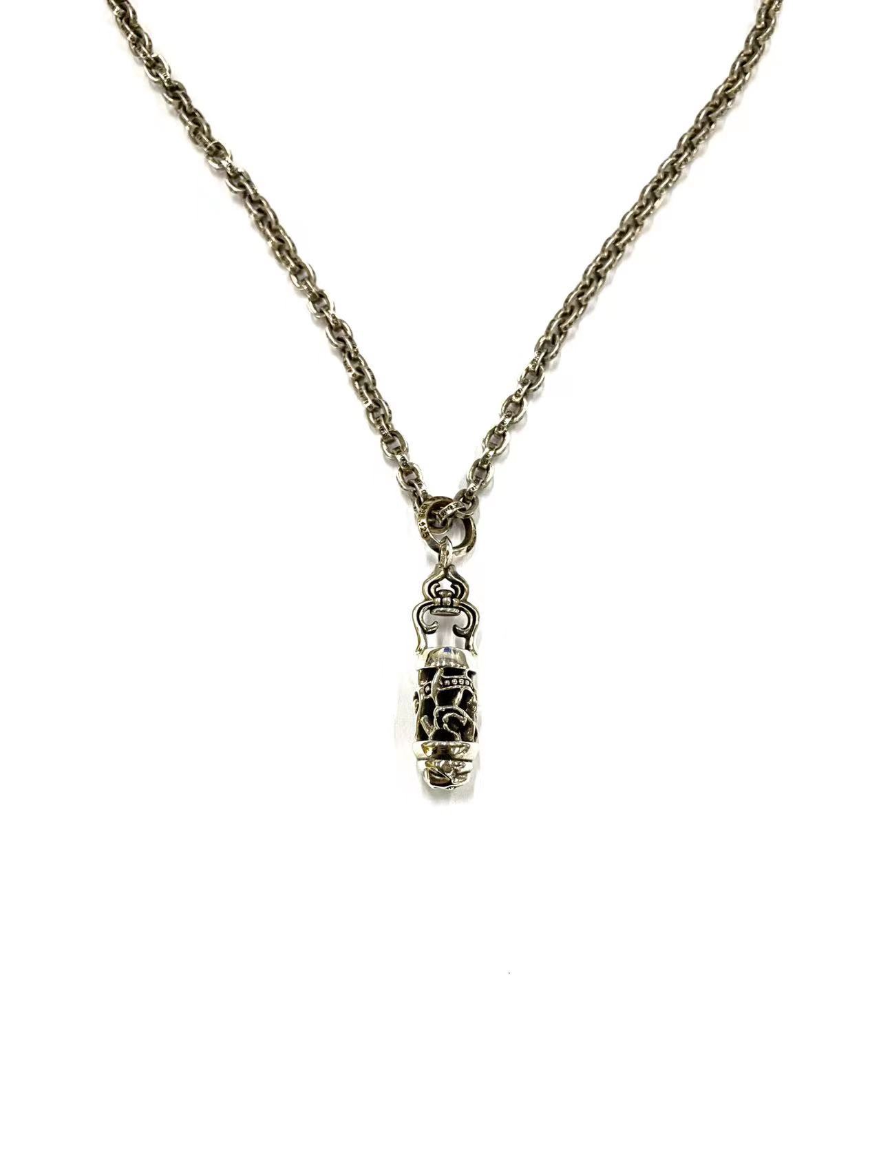 Chrome Hearts（克羅心）龍紋珠吊咀克羅心項鍊