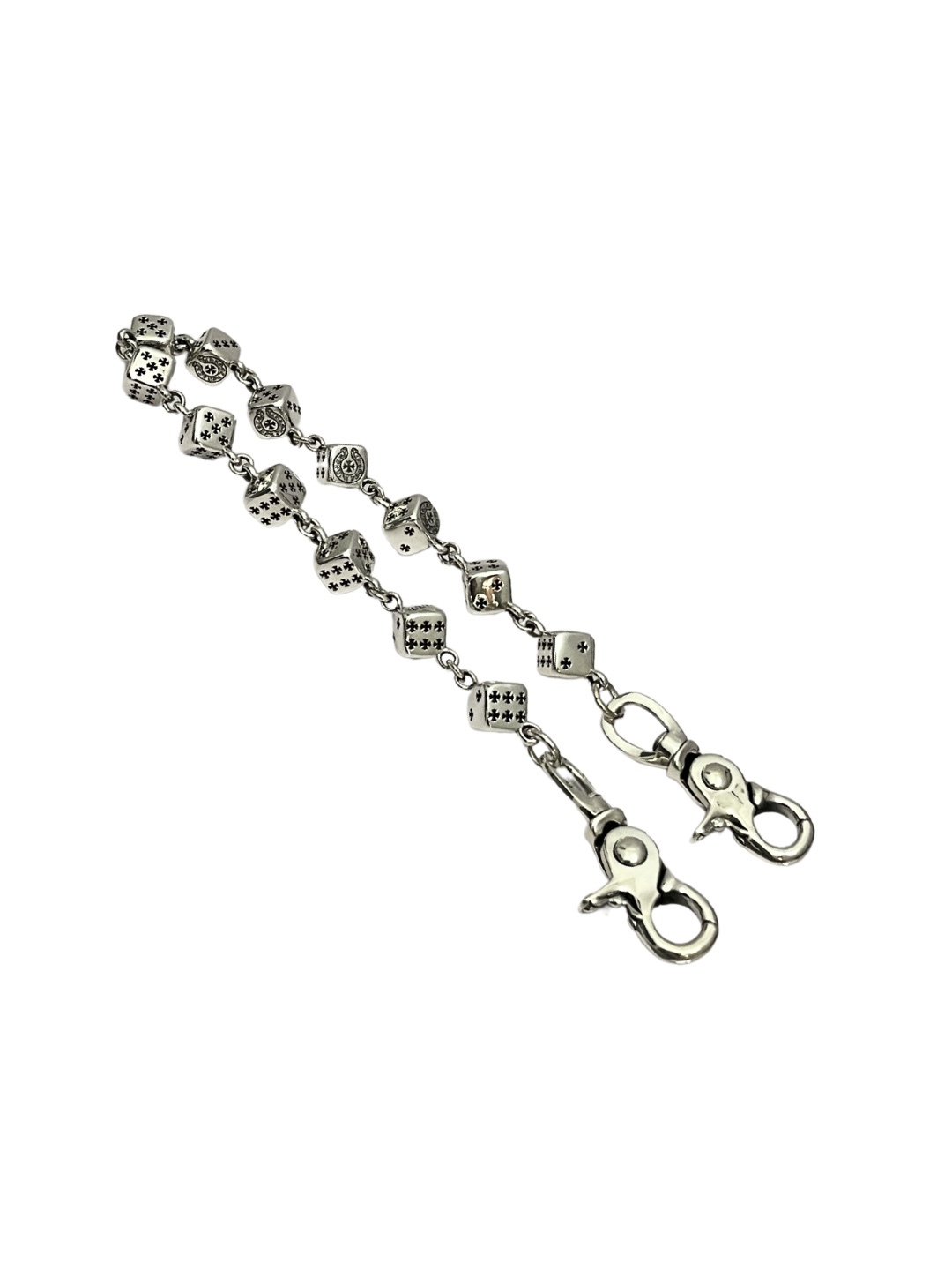 Chrome Hearts（克羅心）骰子褲鏈／項鍊／包鏈