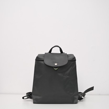 Longchamp 槍黑灰色