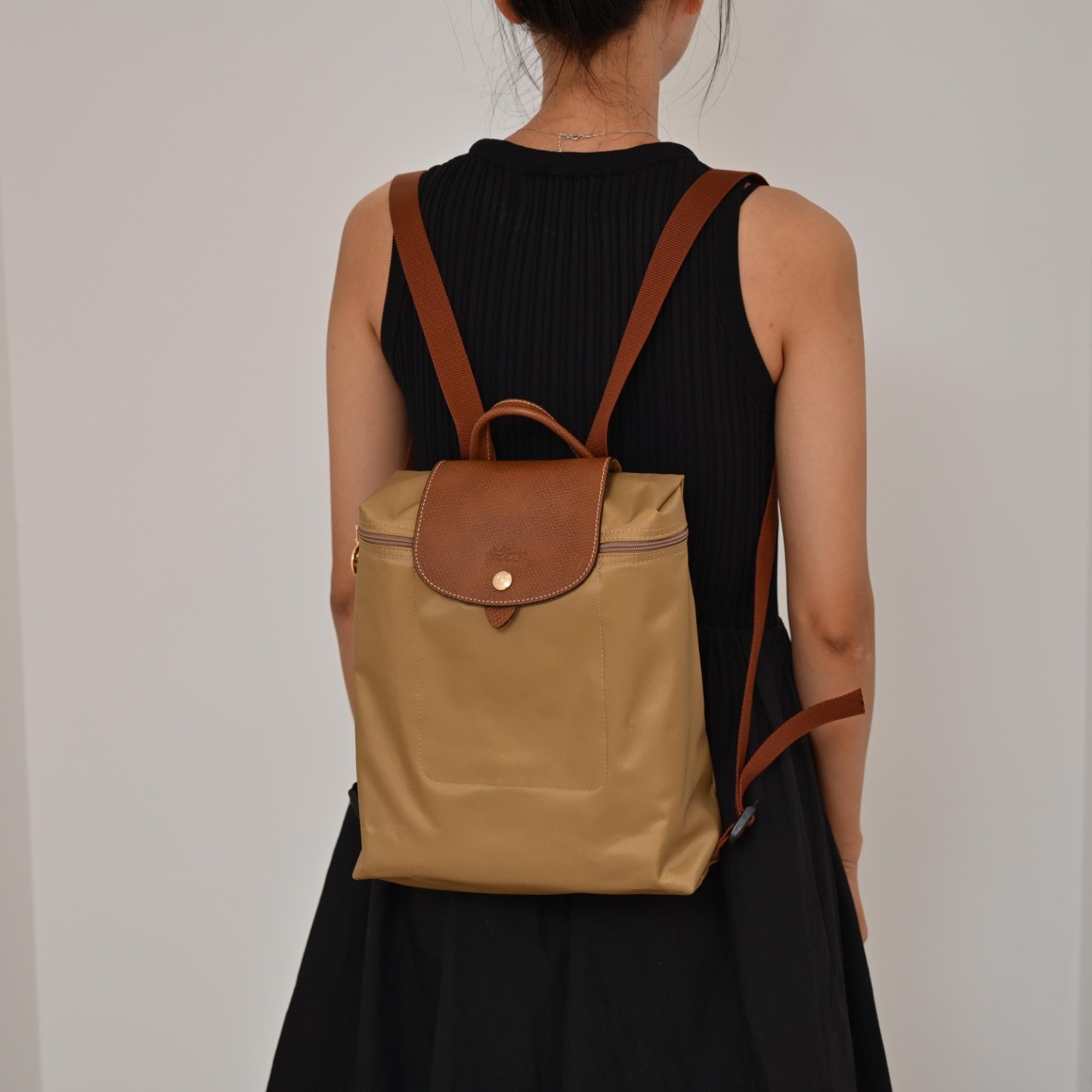 Longchamp 沙漠黄拼接