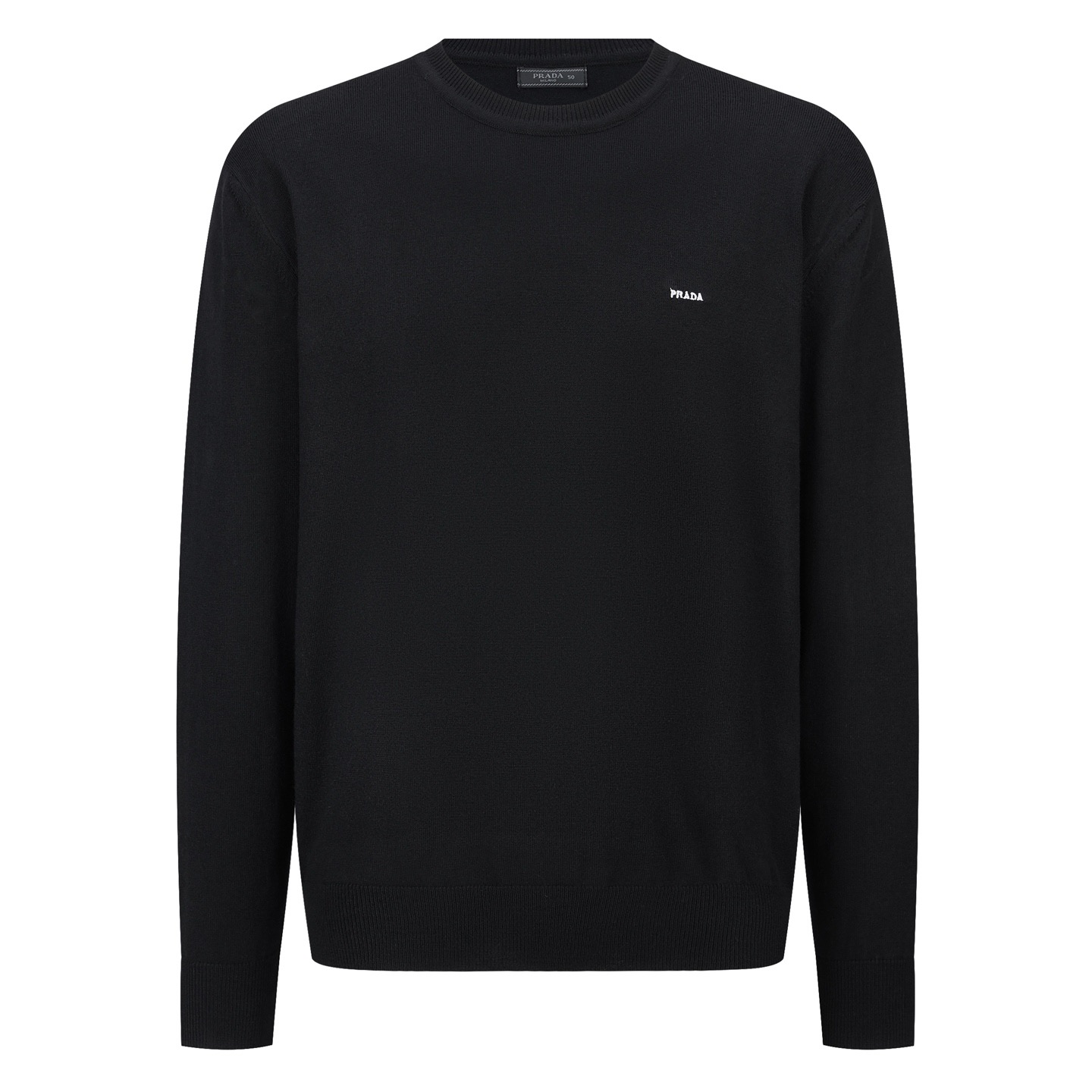 Prada 小字母刺繡針織打底衫