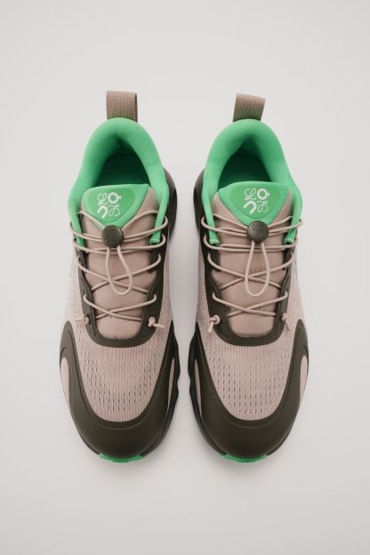 LOEWE X ON 昂跑 Cloudsolo 舒適跑步鞋 棕綠（男女同款）