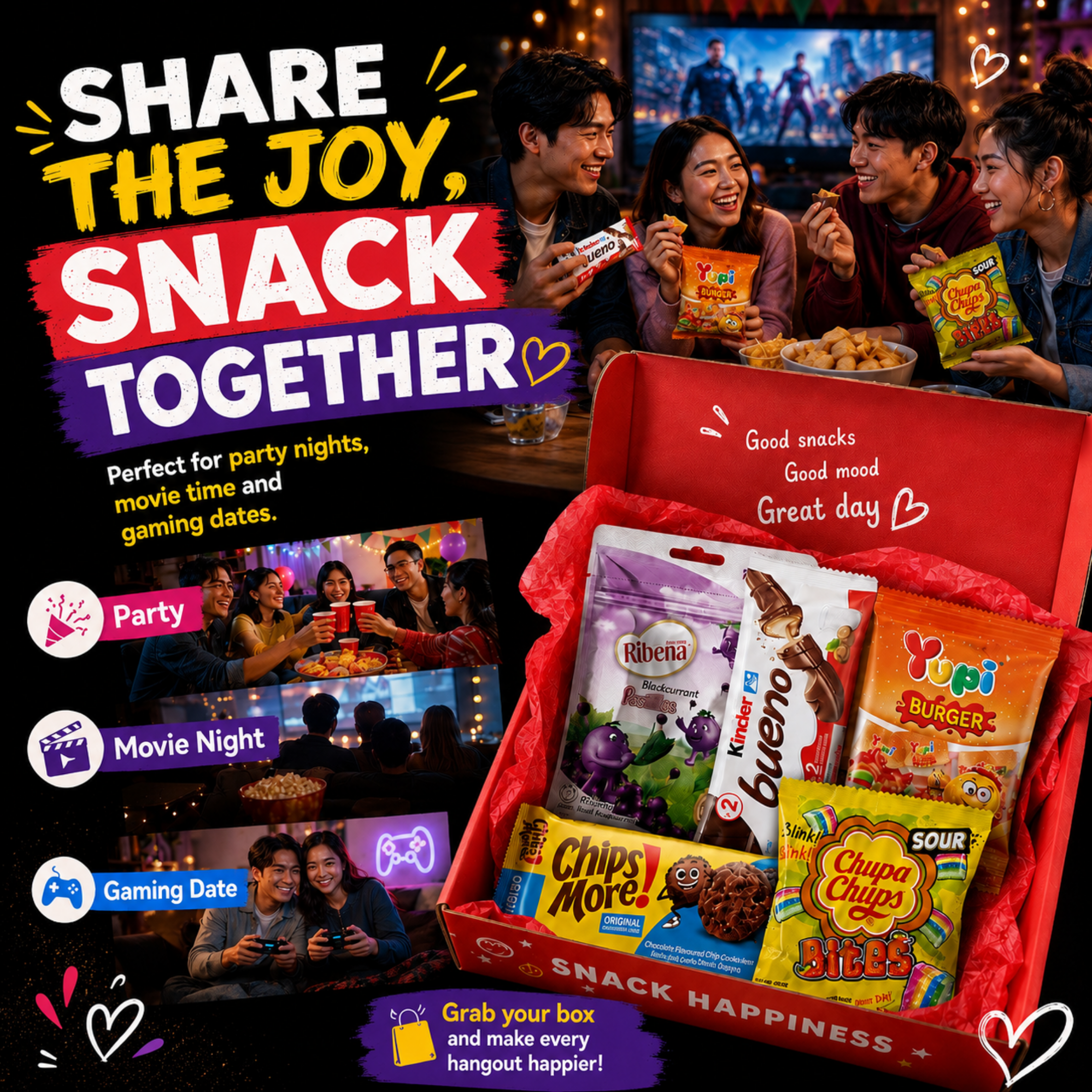 Snack Choice Set B- Top Picks Snack Box 
