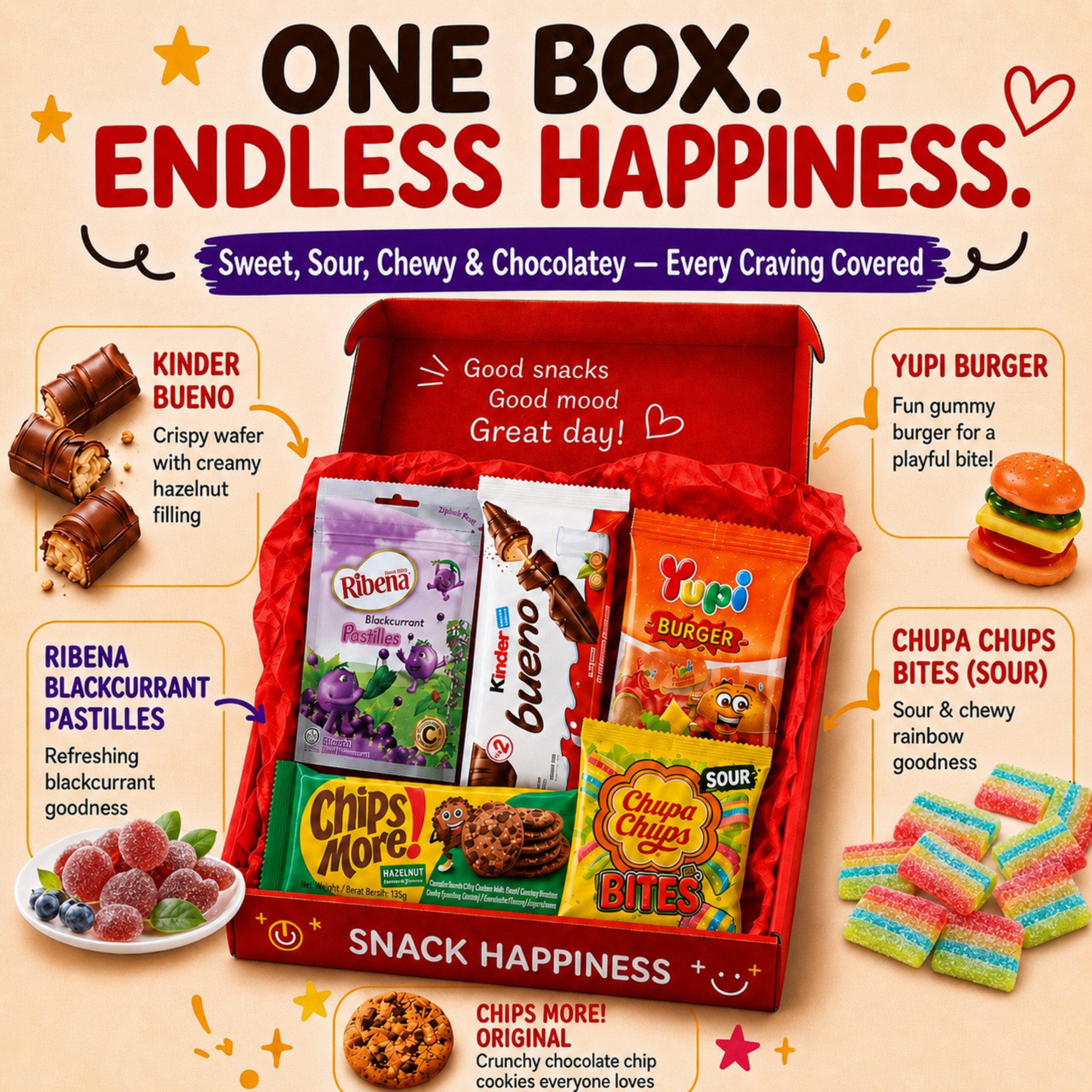 Snack Choice Set B- Top Picks Snack Box 