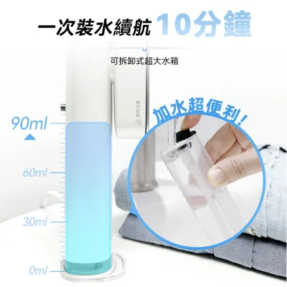 Japan Yohome 3-Second Instant-Heat Rotary Garment Steamer PRO｜Lightweight & Travel-Friendly