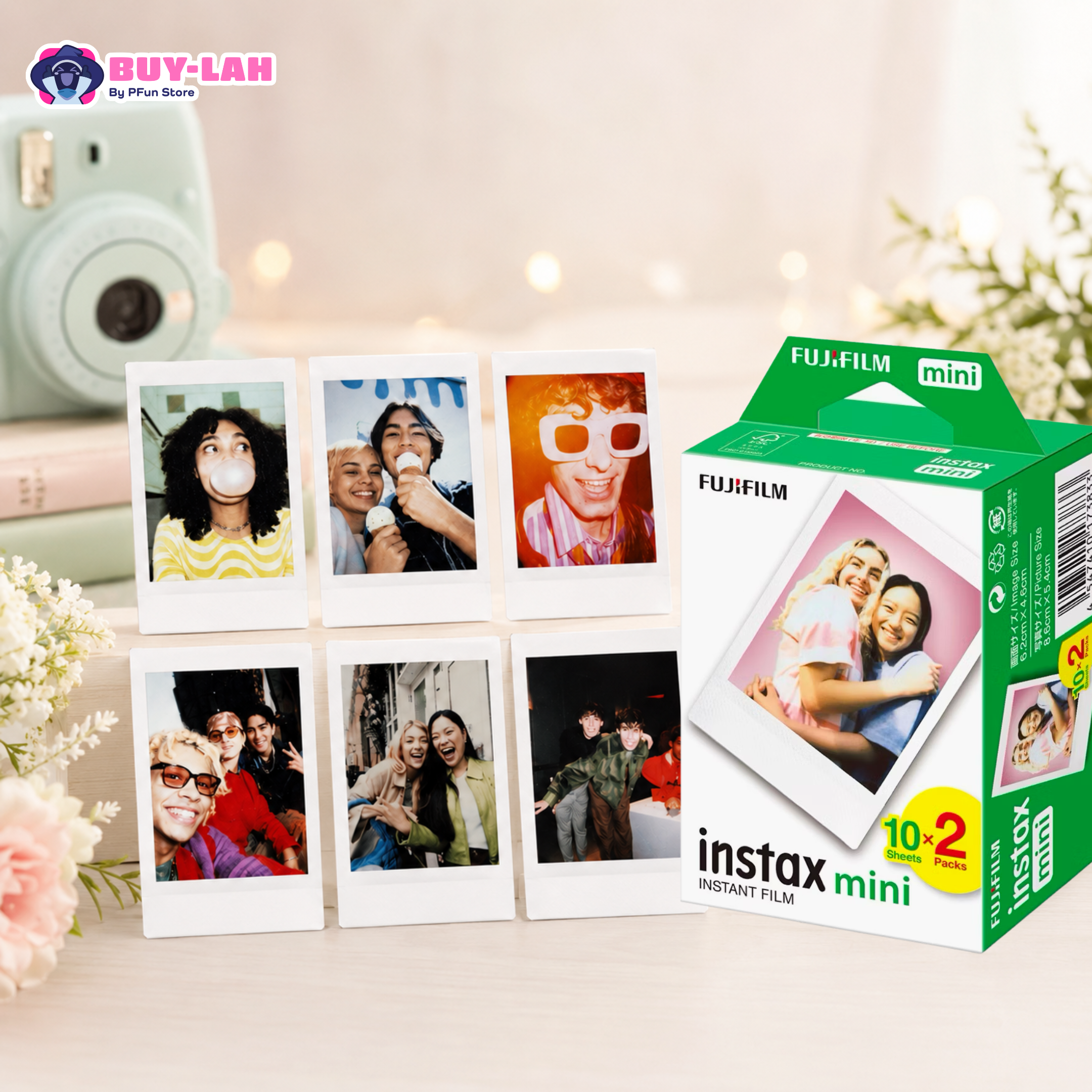 📸 instax™ mini Instant Film – 2 Packs Value Deal 🎉