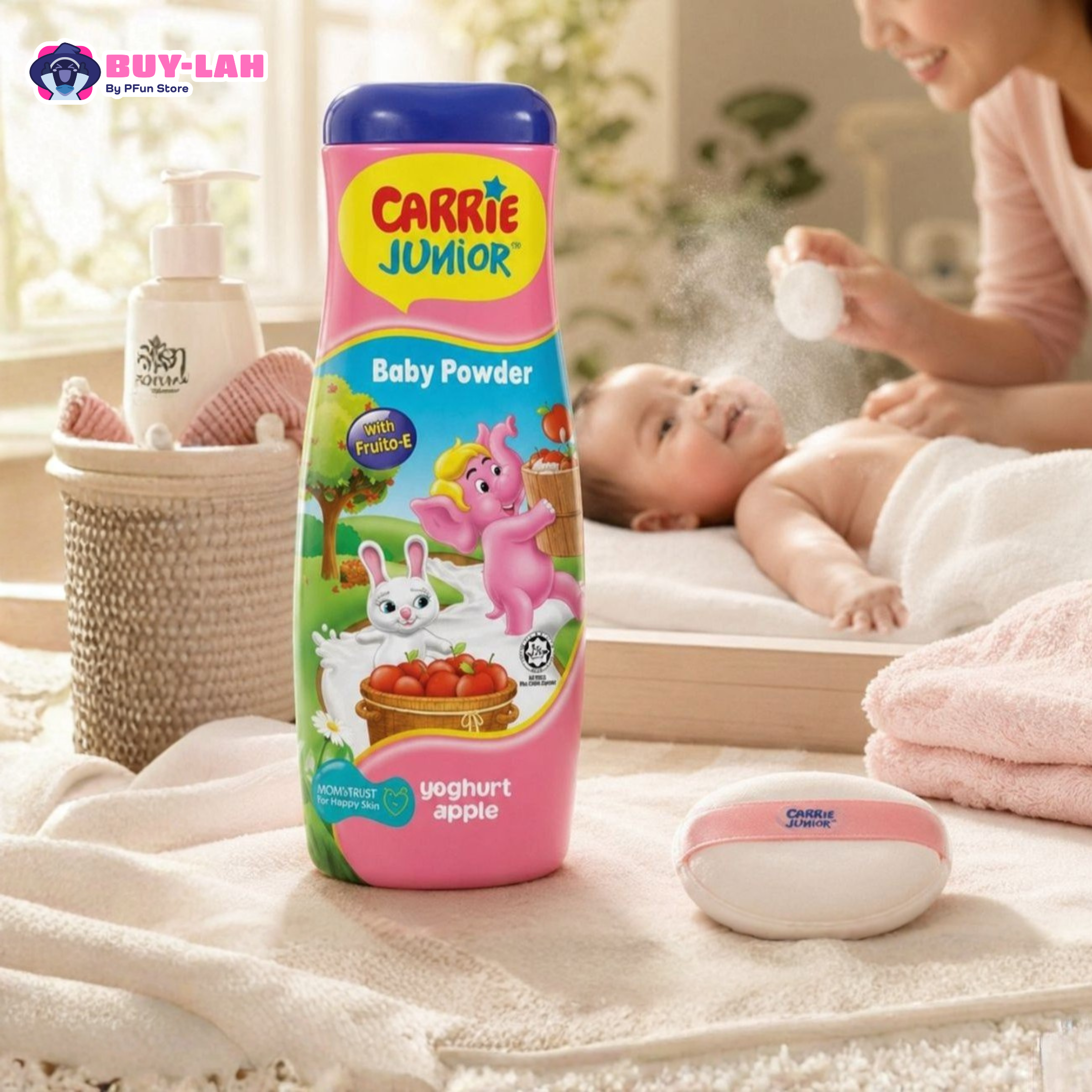 Carrie Junior Baby Powder 280g